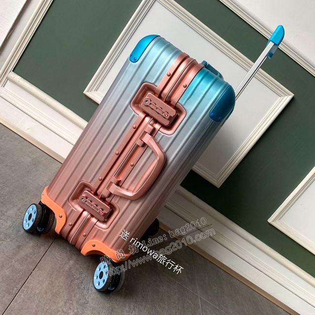 Rimowa拉杆箱 66650 Alex Israel X rimowa行李箱 全鋁鎂合金 日默瓦拉箱 新款聯名旅行箱xzx1158